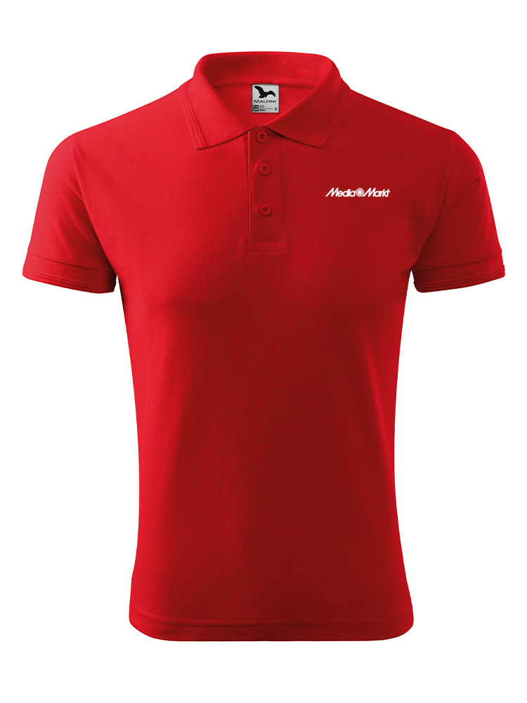 Herren Polo Daytona Rot