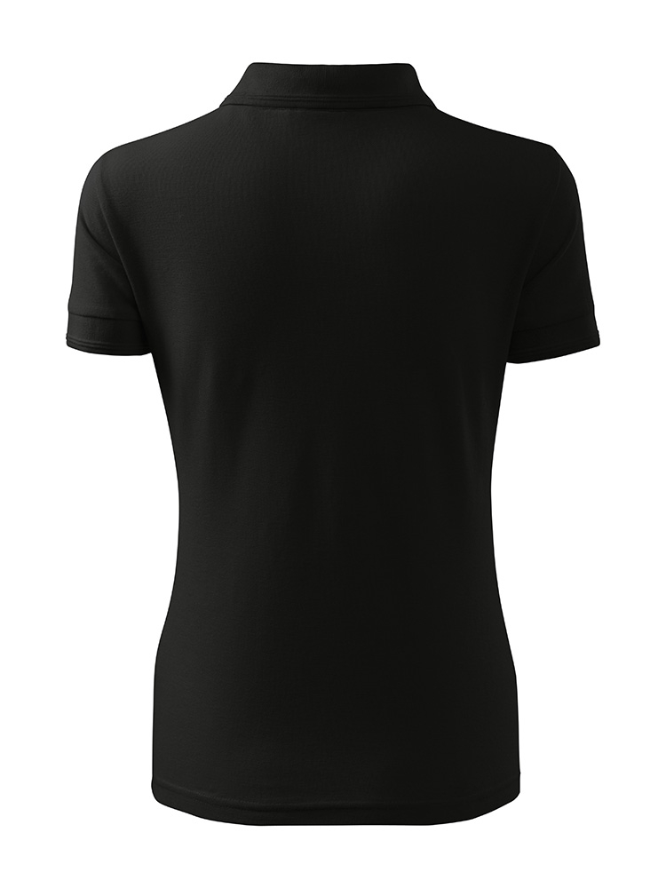 Damen Polo Venice Schwarz