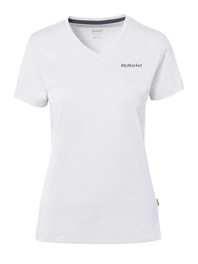 Damen T-Shirt Cotton-Tec Weiss