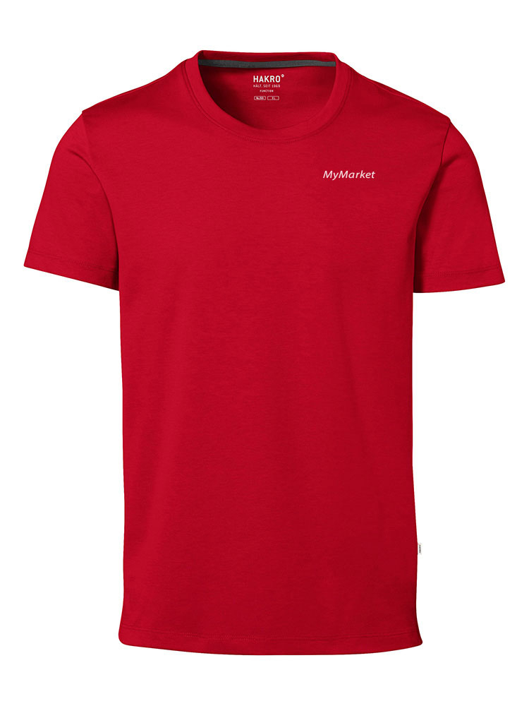 Herren T-Shirt Cotton-Tec Rot
