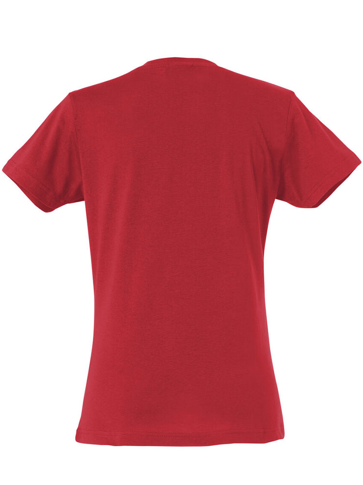 T-Shirt Damen Basic-T Rot