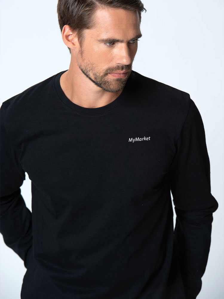 Herren Basic-T Schwarz