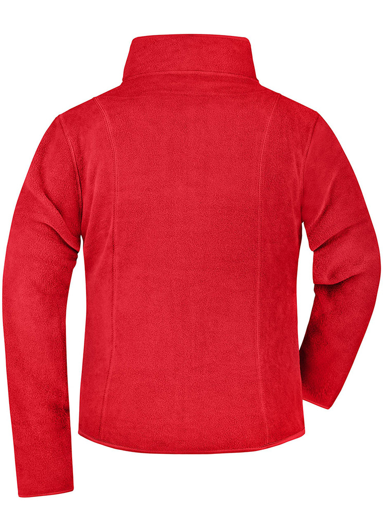 Damen Fleecejacket Girly Rot