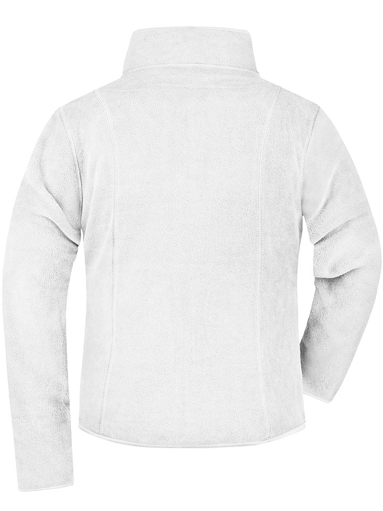Damen Fleecejacket Girly Weiss