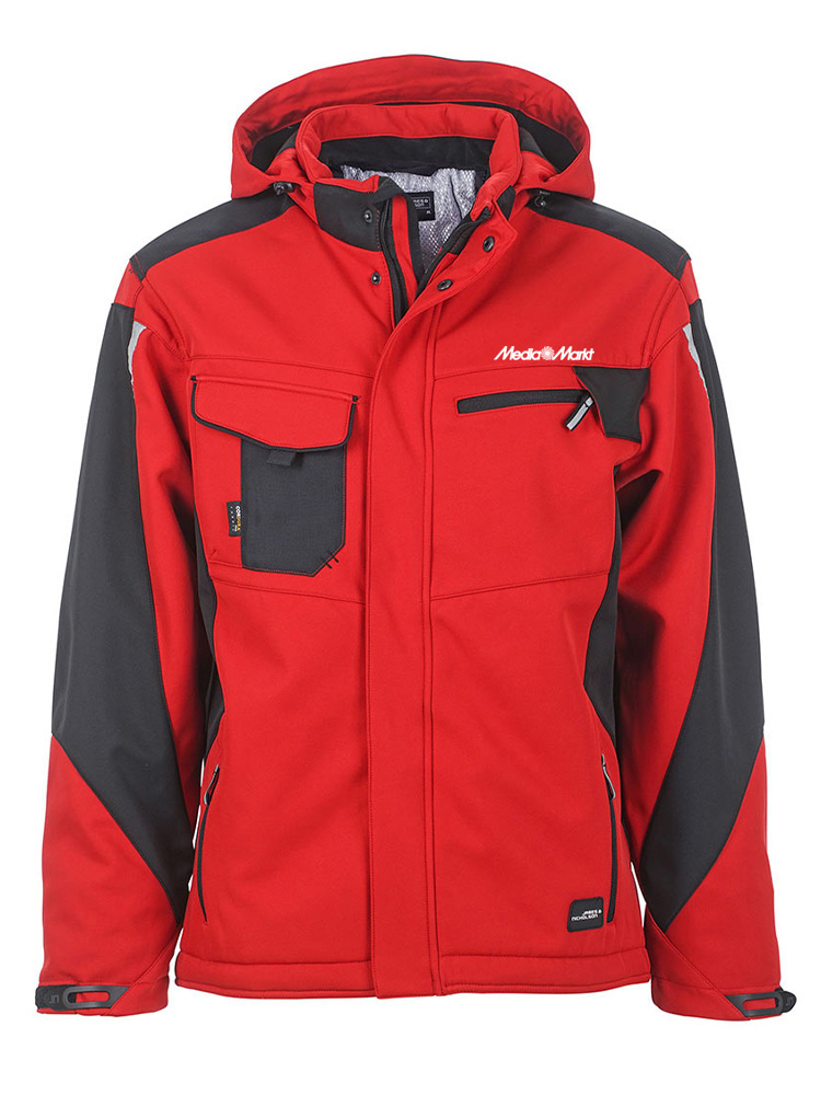 Softshell jacket Craftsmen Red