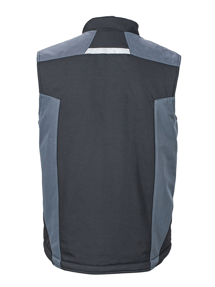 Softshell Weste Craftsmen Schwarz