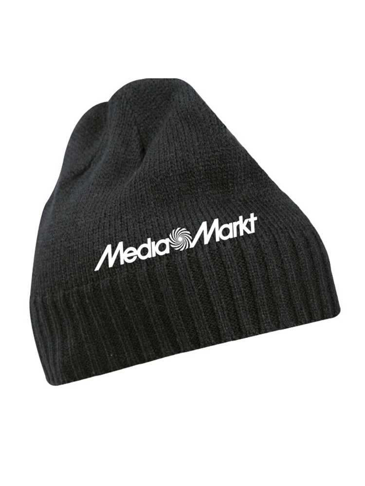 Strickmütze Schwarz