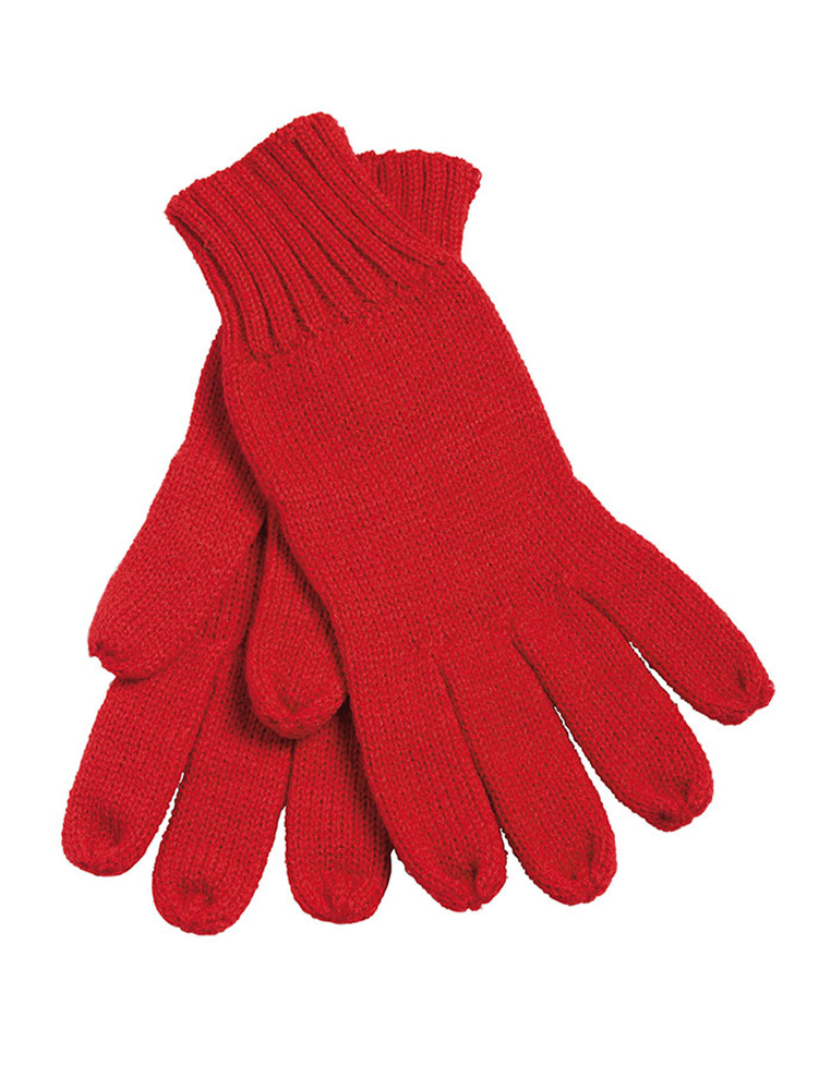 Strickhandschuhe Rot