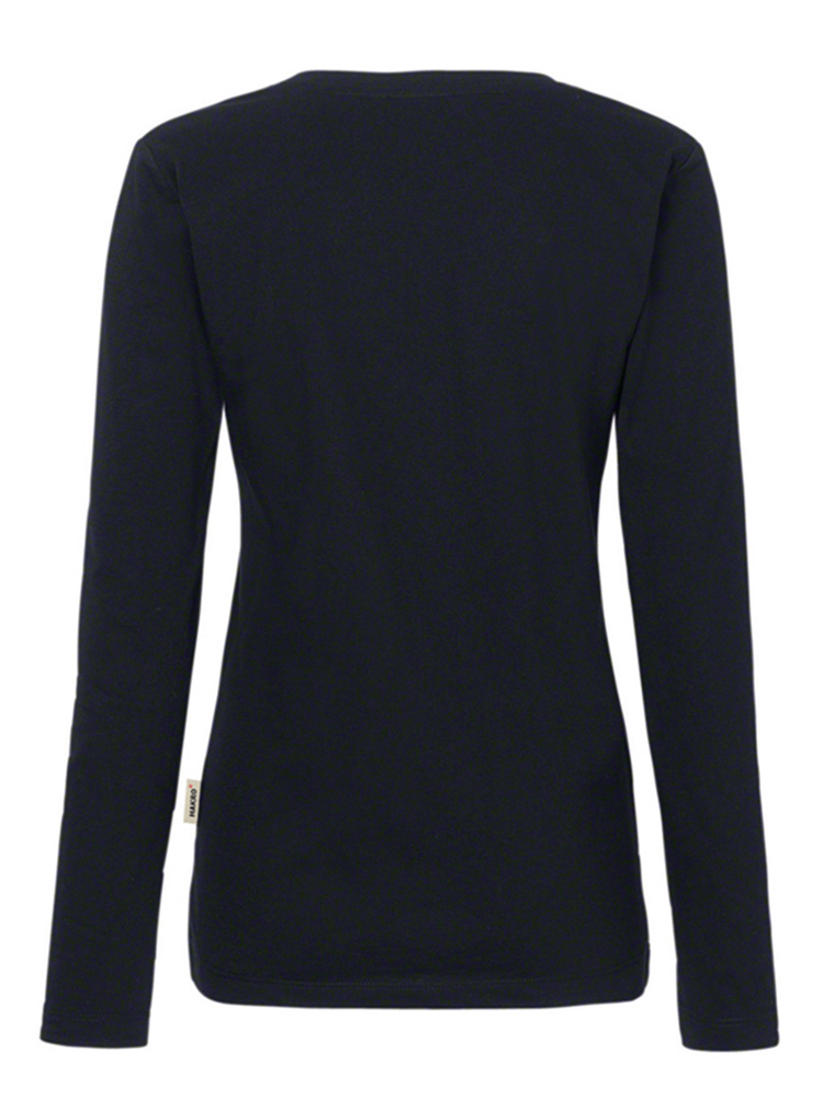 Damen Performance Longsleeve Schwarz