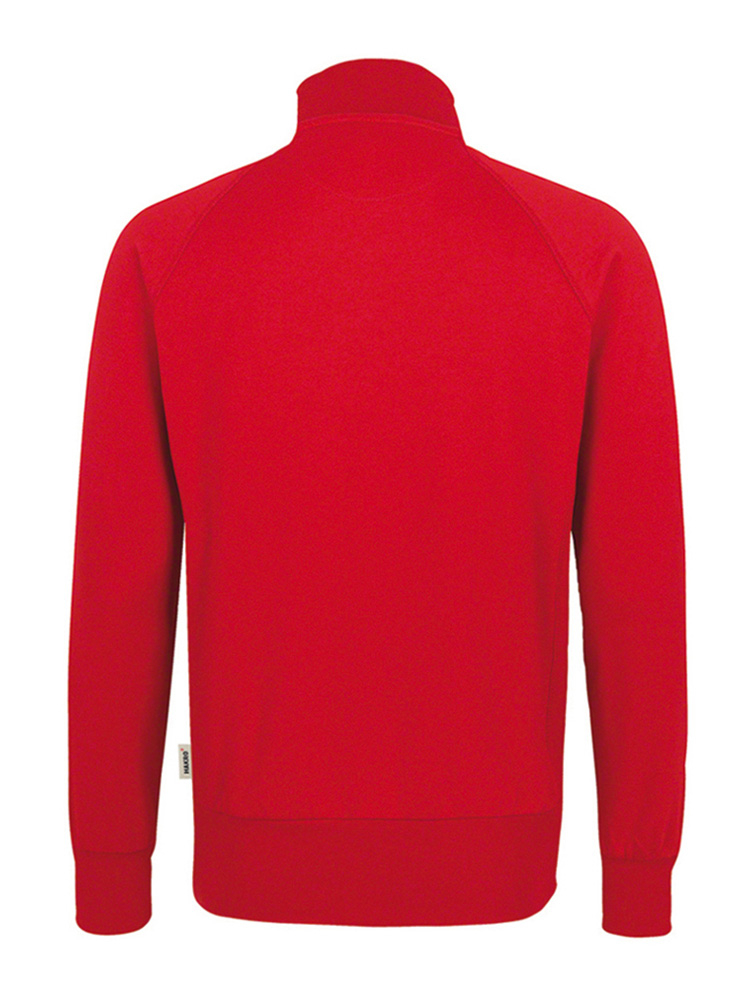 Herren College Sweatjacke Rot