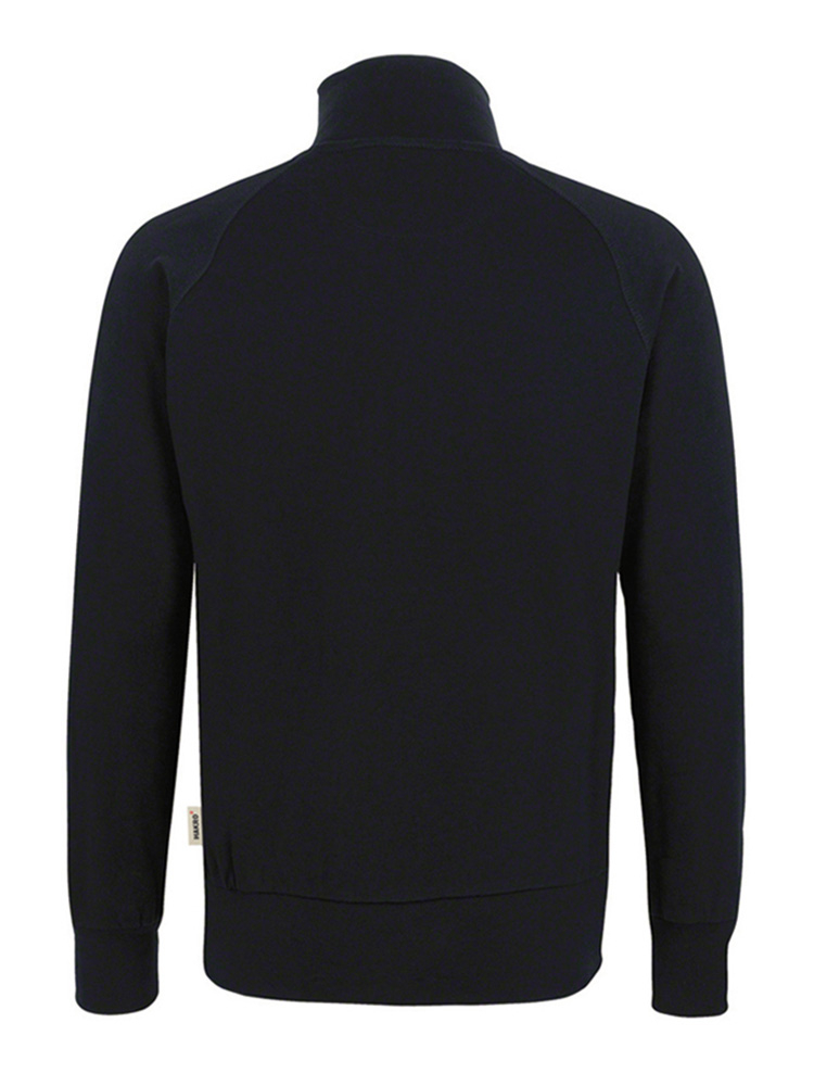 Herren College Sweatjacke Schwarz