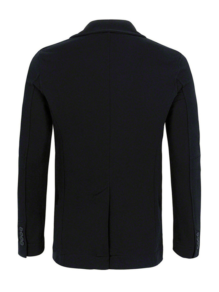 Herren Sweat Blazer Schwarz