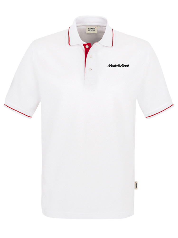 Mens polo shirt casual White