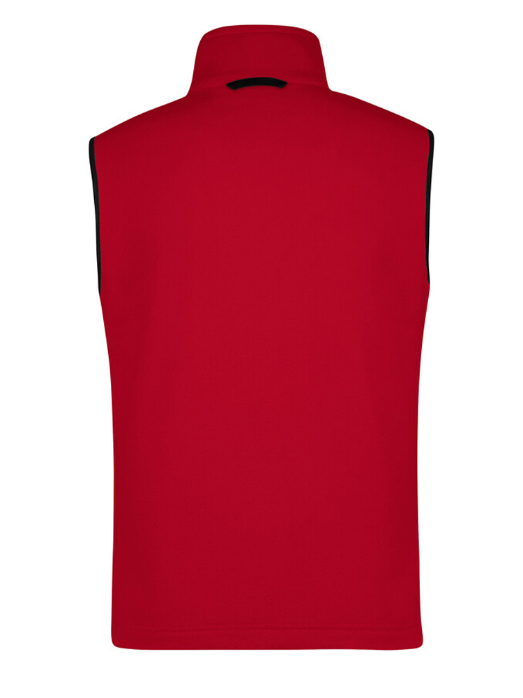 Herren Fleeceweste Toronto Rot