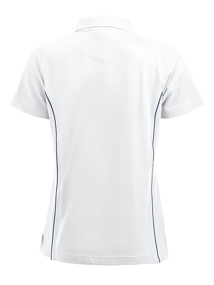 Damen Poloshirt New Alpena Weiss