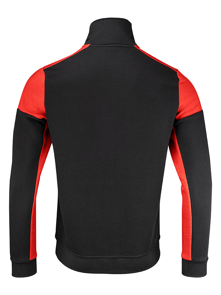 Prime Halfzip Sweater Rot