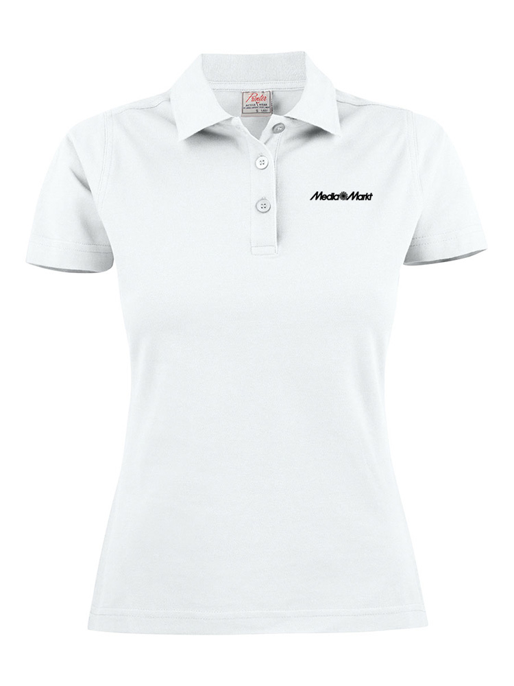Damen Poloshirt Surf Weiss
