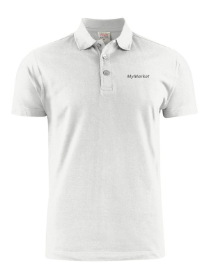 Mens polo shirt Surf White