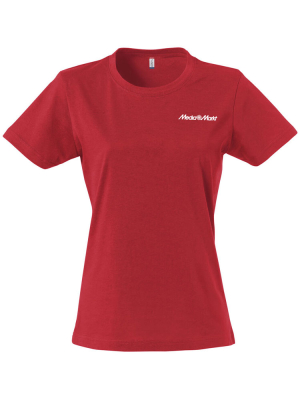 T-Shirt Damen Basic-T Rot