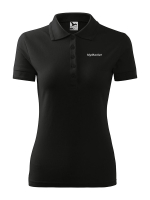 Damen Polo Venice Schwarz