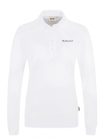 Poloshirt Andrea Langarm Weiss