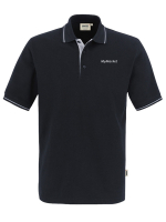 Herren Poloshirt Casual Schwarz