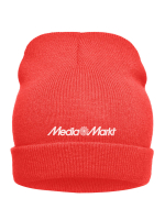 Knitted Beanie Rot