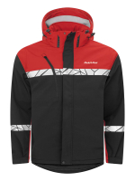 Sichtbare Softshelljacke Herren