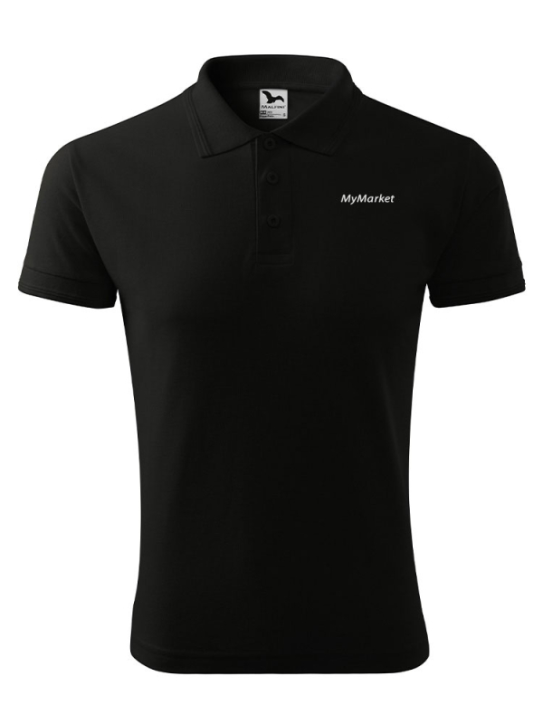 Herren Polo Daytona Schwarz