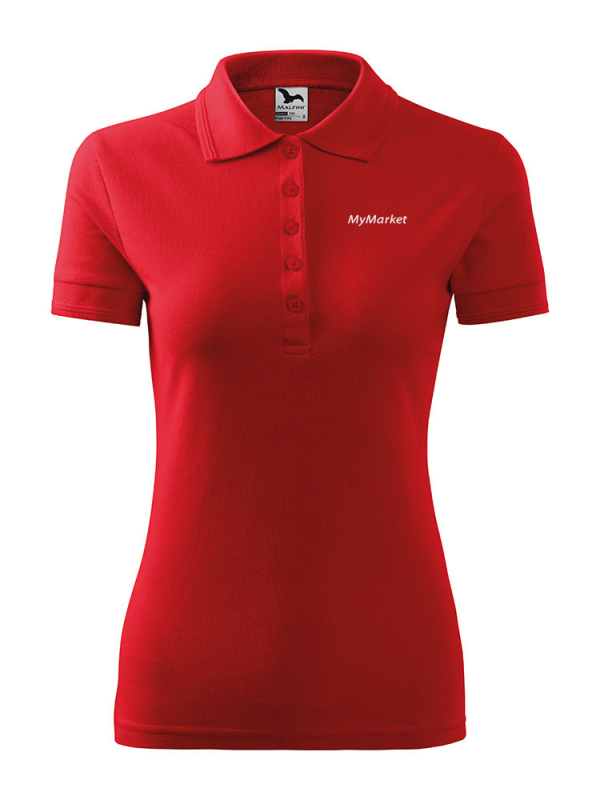 Damen Polo Venice Rot
