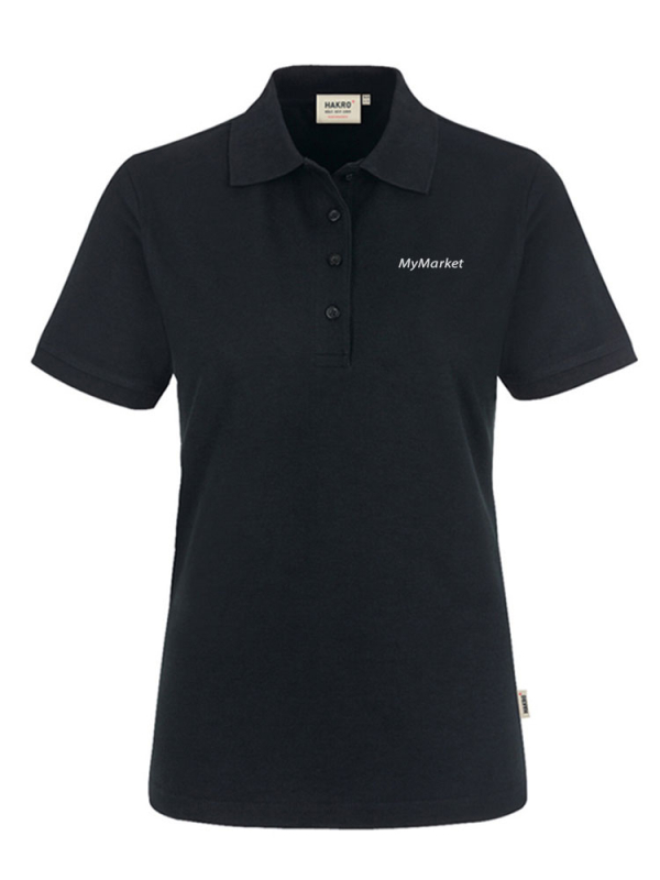 Poloshirt Amelie Schwarz