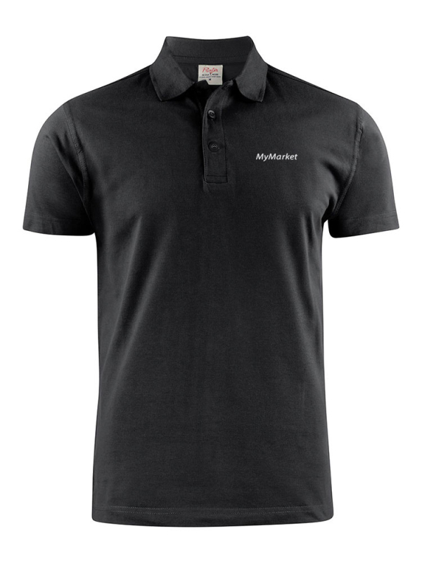 Herren Poloshirt Surf Schwarz
