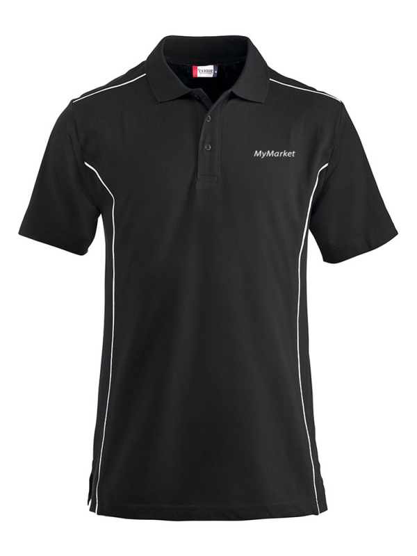 Herren Poloshirt New Conway Schwarz