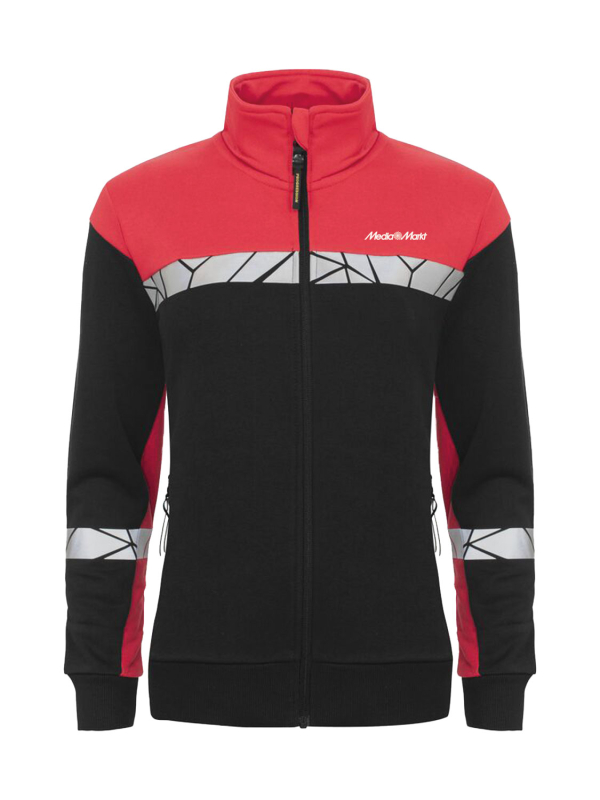 Sichtbare Sweatjacke Damen